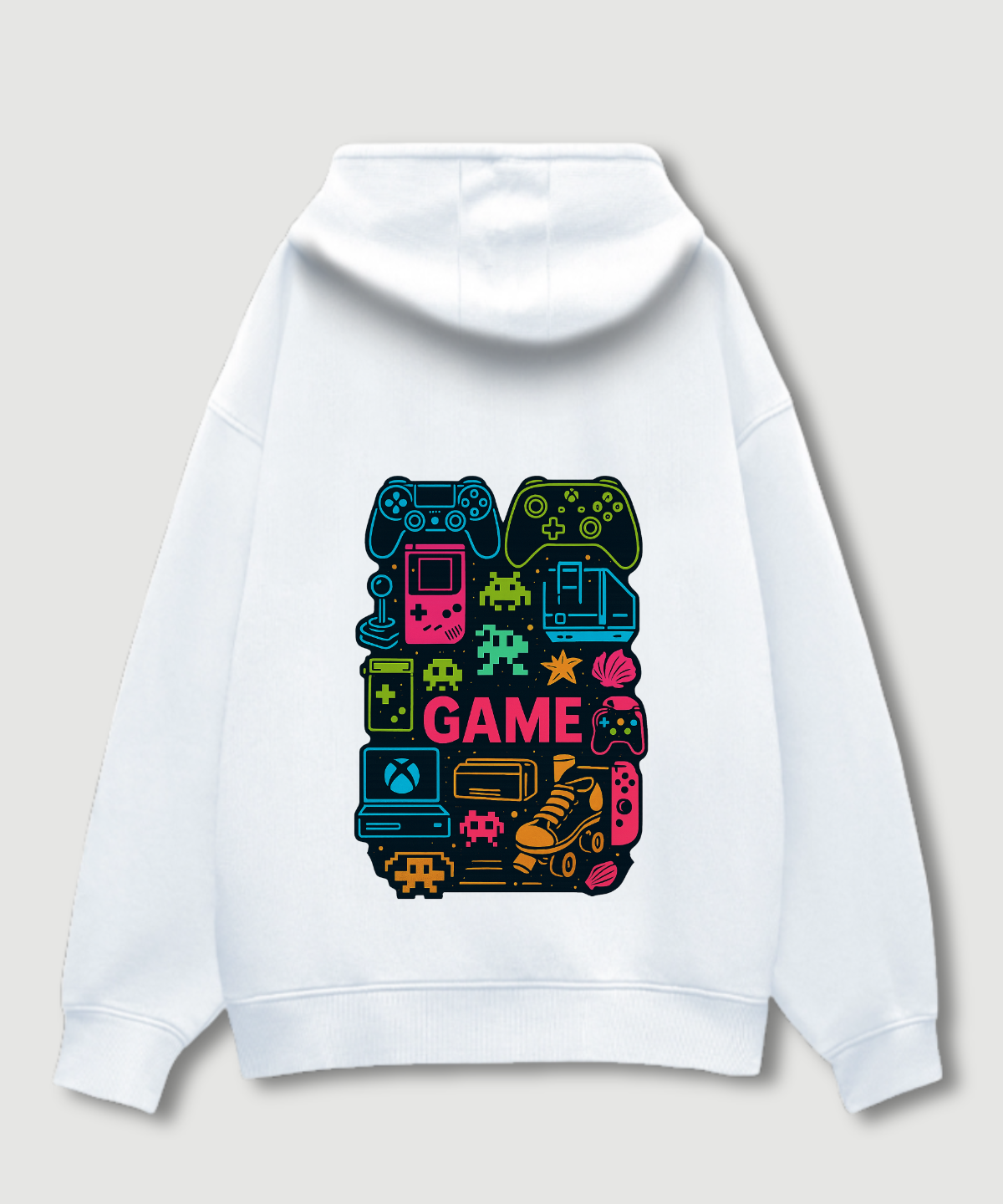 Gamer Vibe-400 GSM Unisex Oversized Hoodie