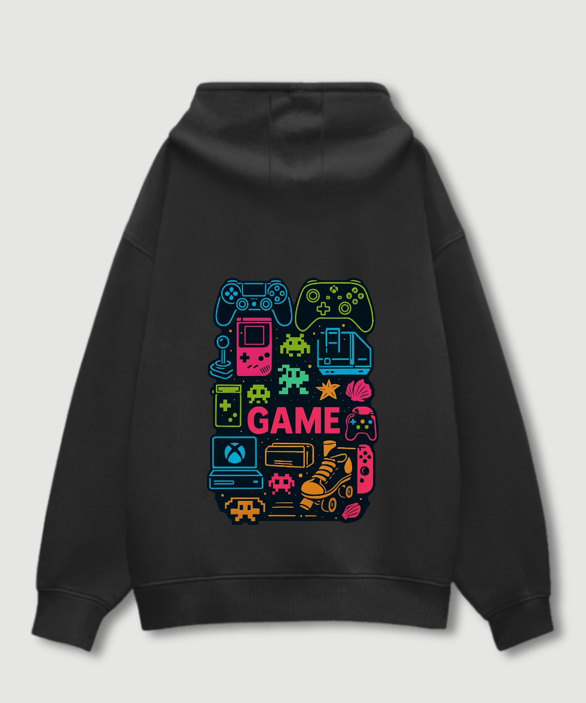 Gamer Vibe-400 GSM Unisex Oversized Hoodie