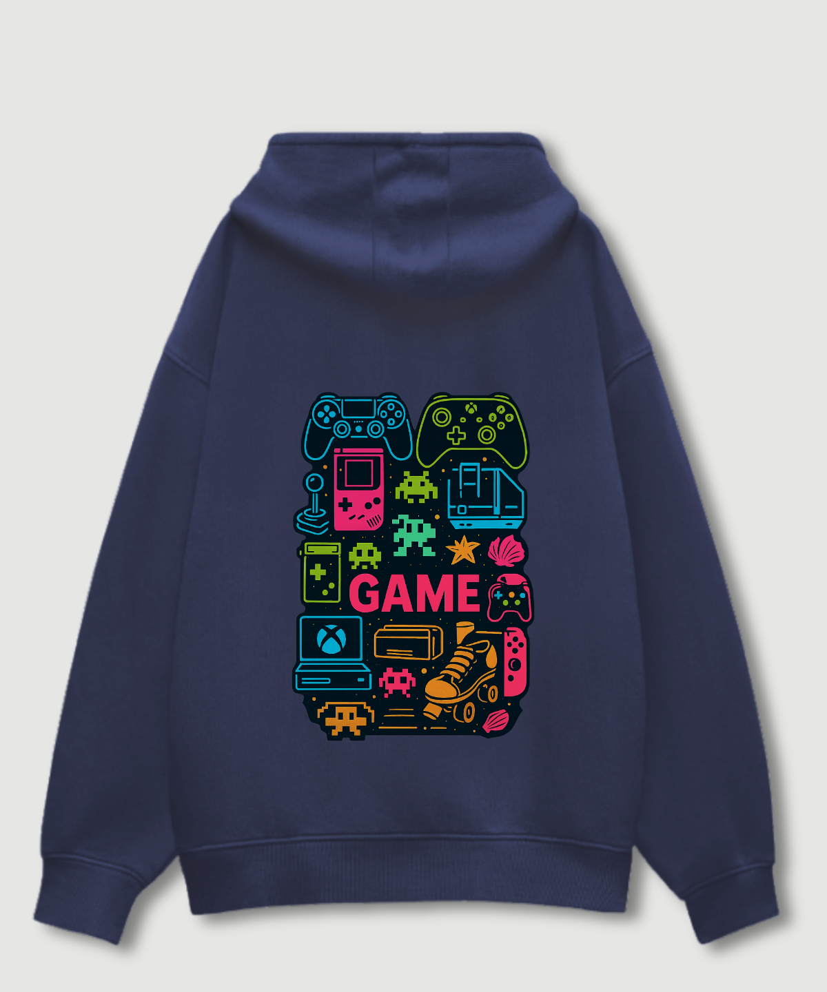 Gamer Vibe-400 GSM Unisex Oversized Hoodie