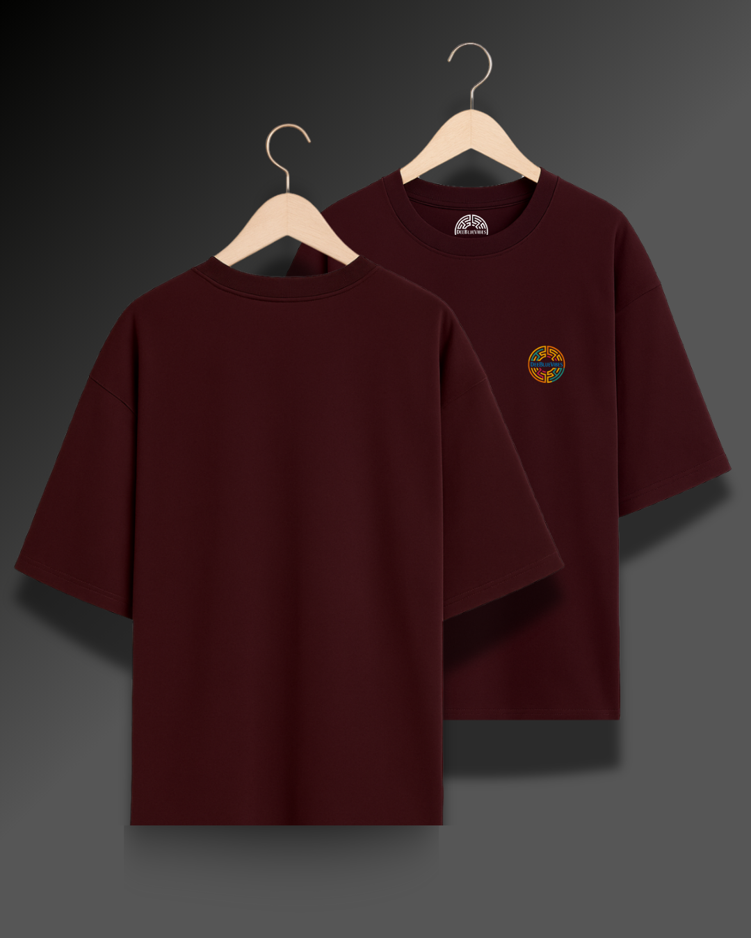 Unisex Plain Oversized Tee - 280GSM Premium Cotton
