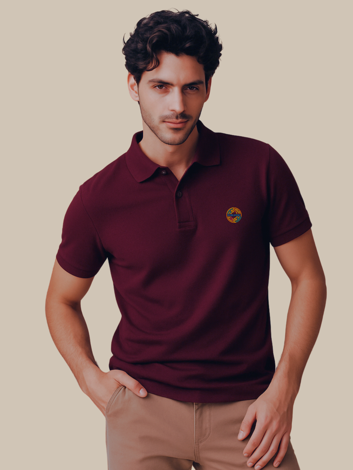 Unisex Plain Polo - 220 GSM Premium Cotton