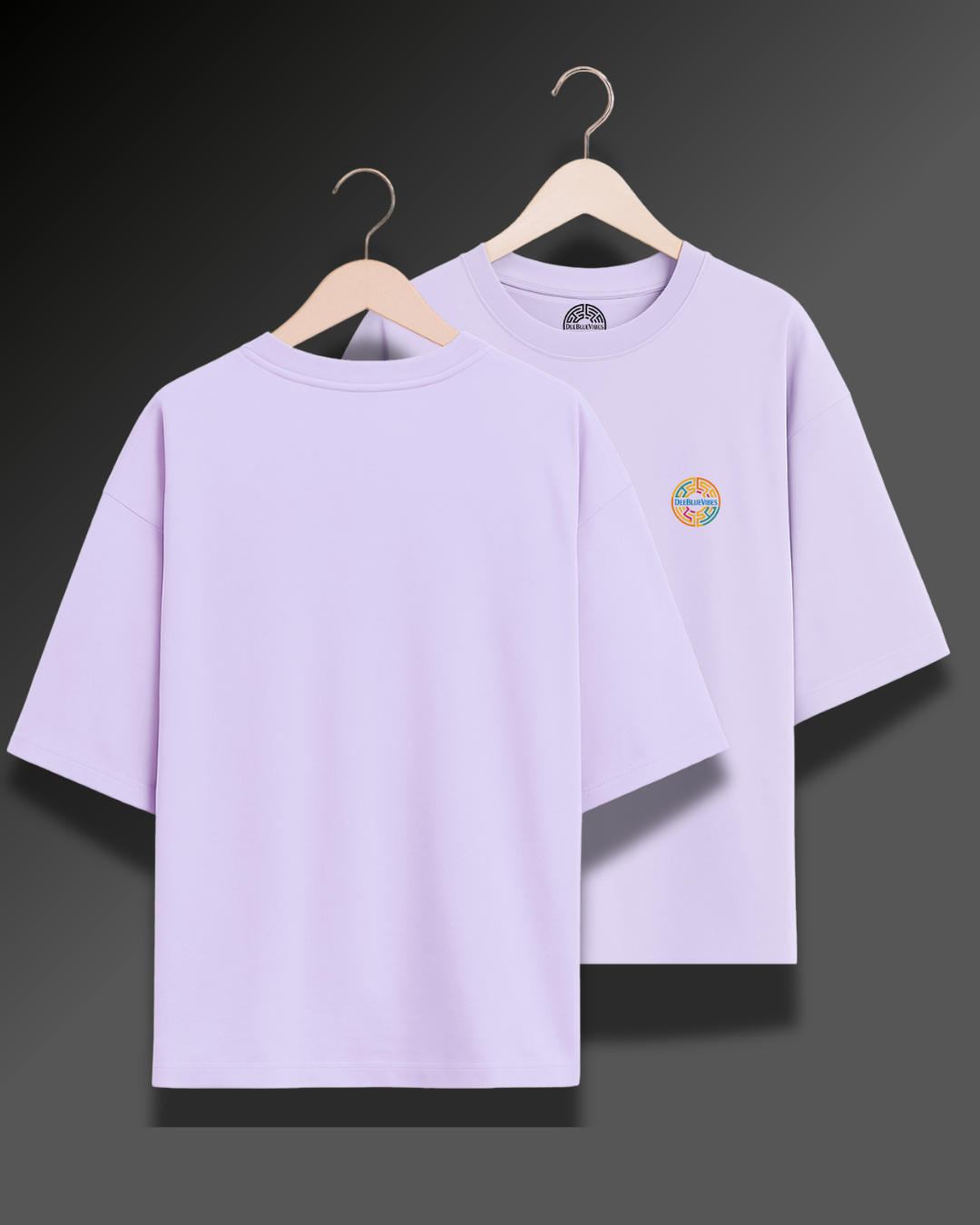 Unisex Plain Oversized Tee - 280GSM Premium Cotton