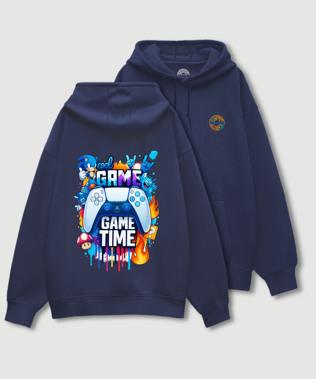 Gamer Timer - 400GSM Unisex Oversized Hoodie