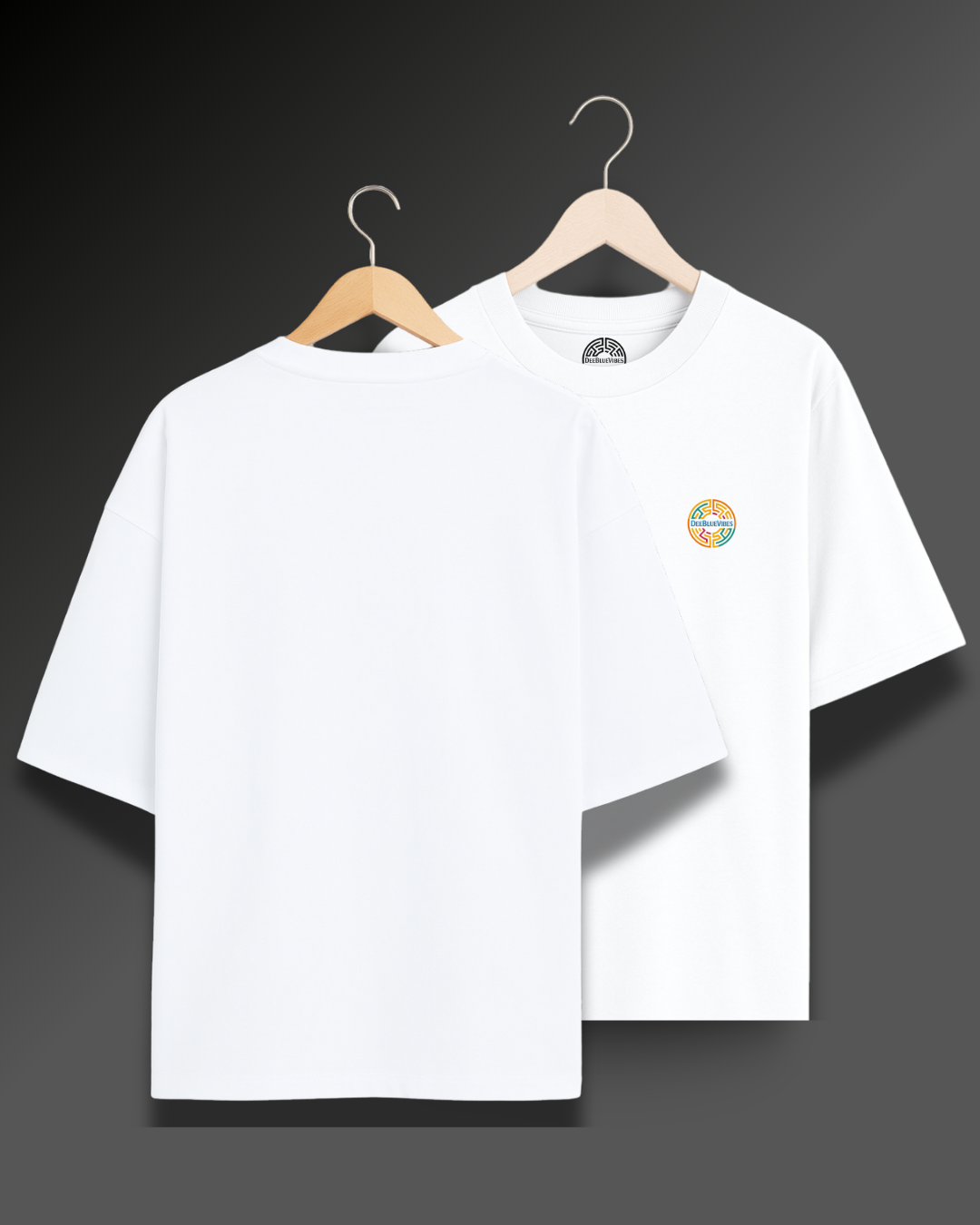 Unisex Plain Oversized Tee - 280GSM Premium Cotton