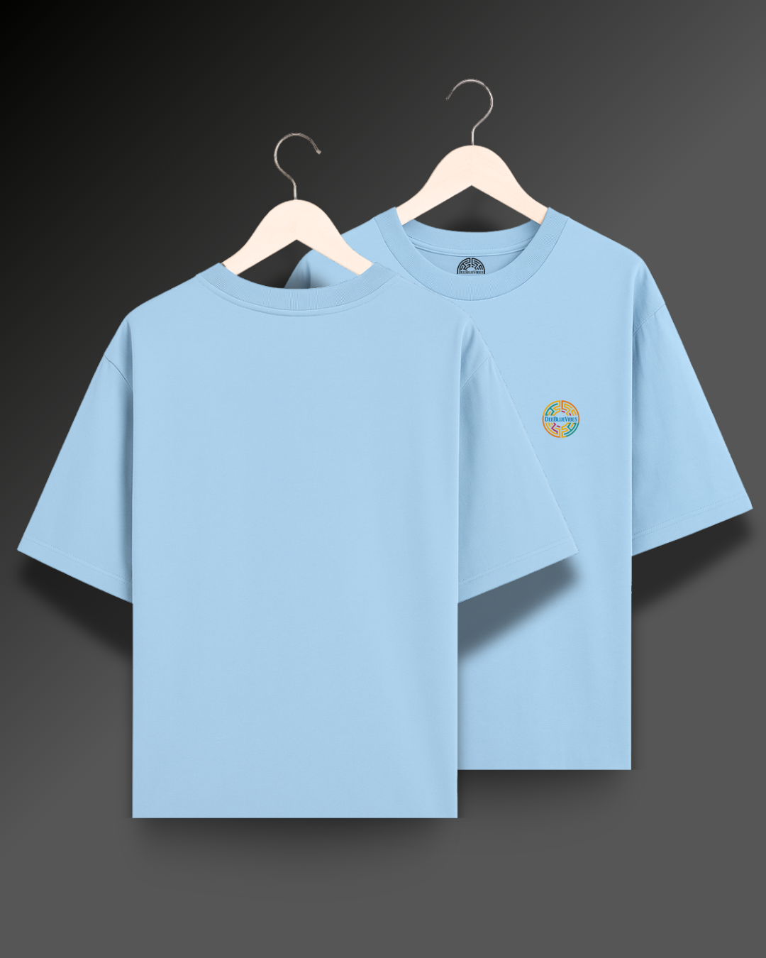 Unisex Plain Oversized Tee - 280GSM Premium Cotton