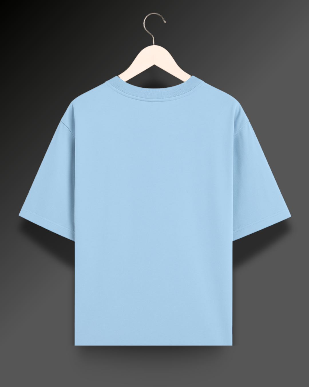 Unisex Plain Oversized Tee - 280GSM Premium Cotton