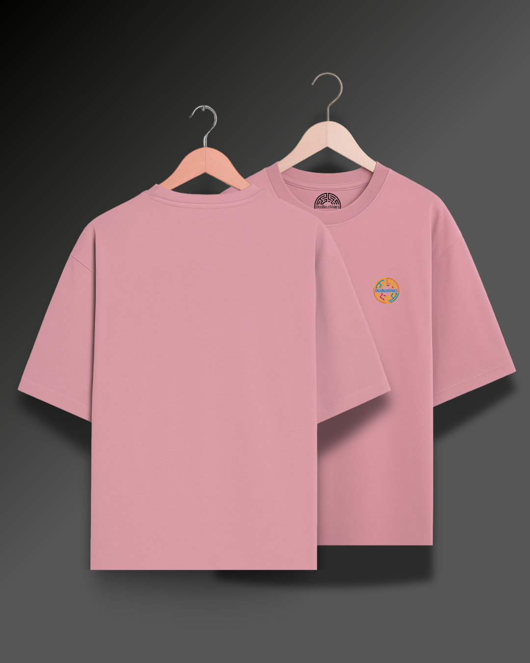 Unisex Plain Oversized Tee - 280GSM Premium Cotton