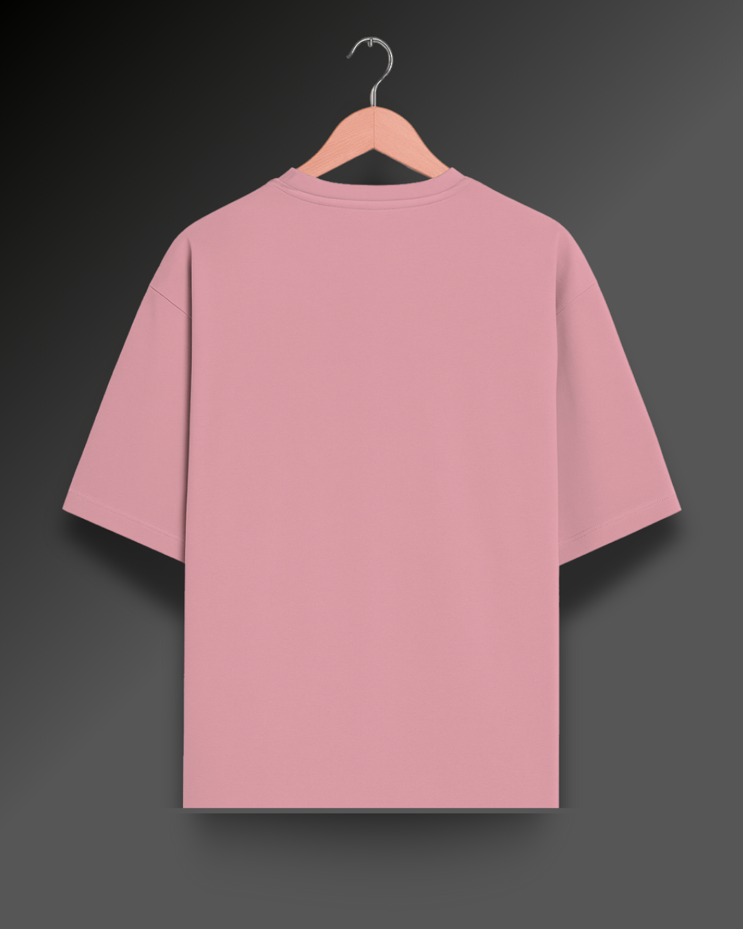 Unisex Plain Oversized Tee - 280GSM Premium Cotton
