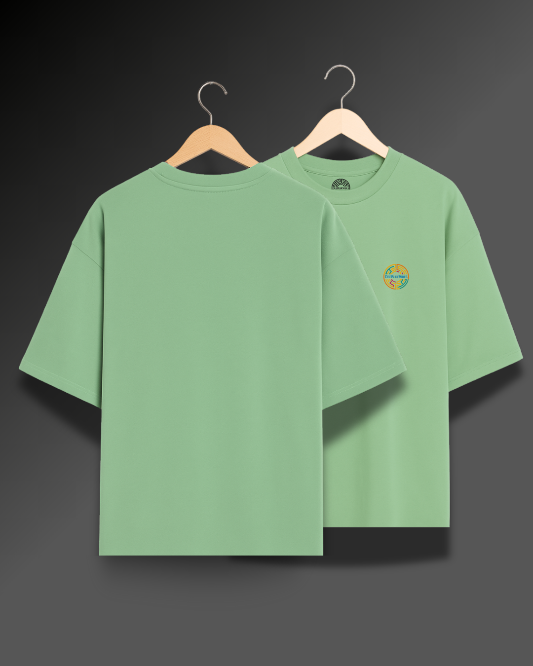 Unisex Plain Oversized Tee - 280GSM Premium Cotton