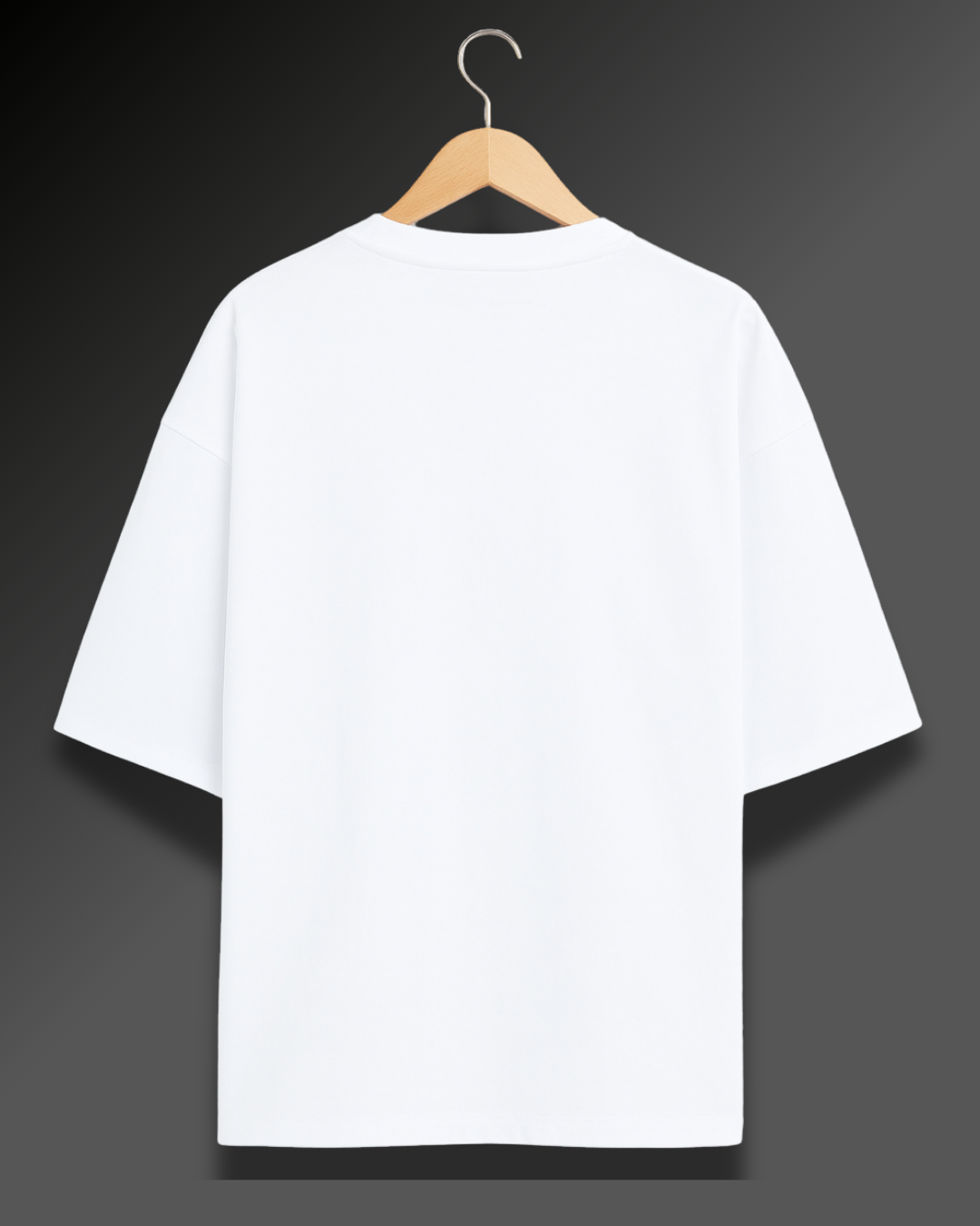 Unisex Plain Oversized Tee - 280GSM Premium Cotton