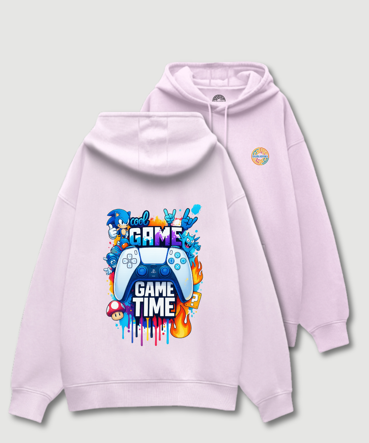 Gamer Timer - 400GSM Unisex Oversized Hoodie