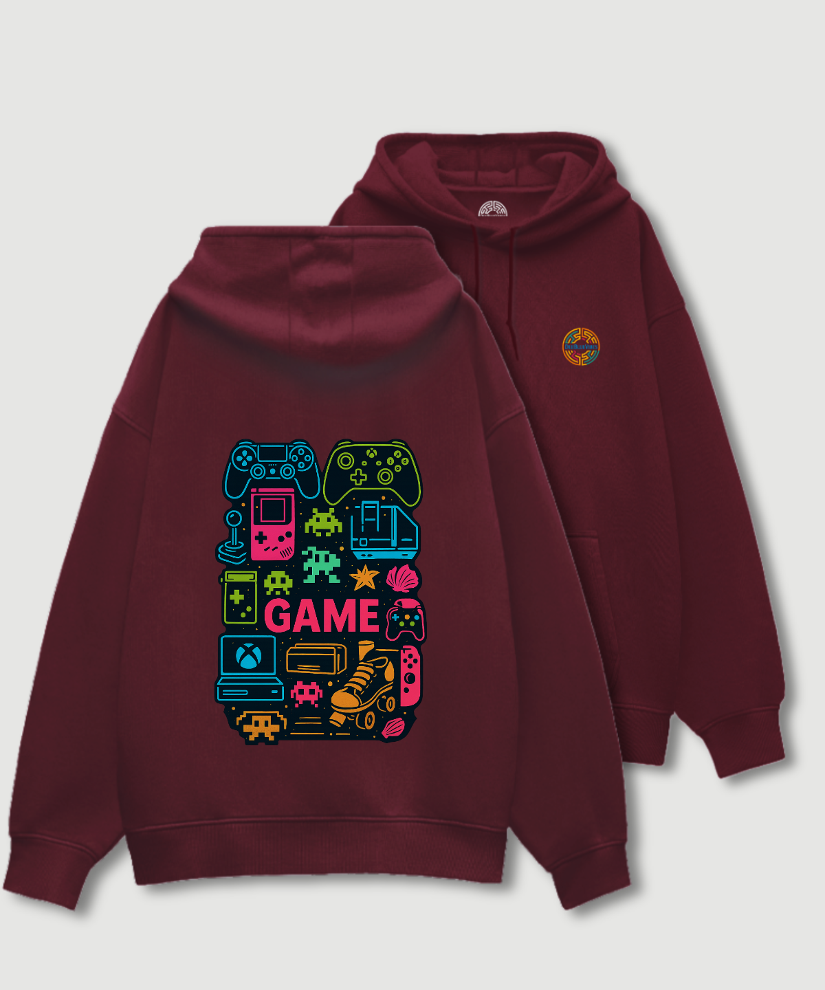 Gamer Vibe-400 GSM Unisex Oversized Hoodie