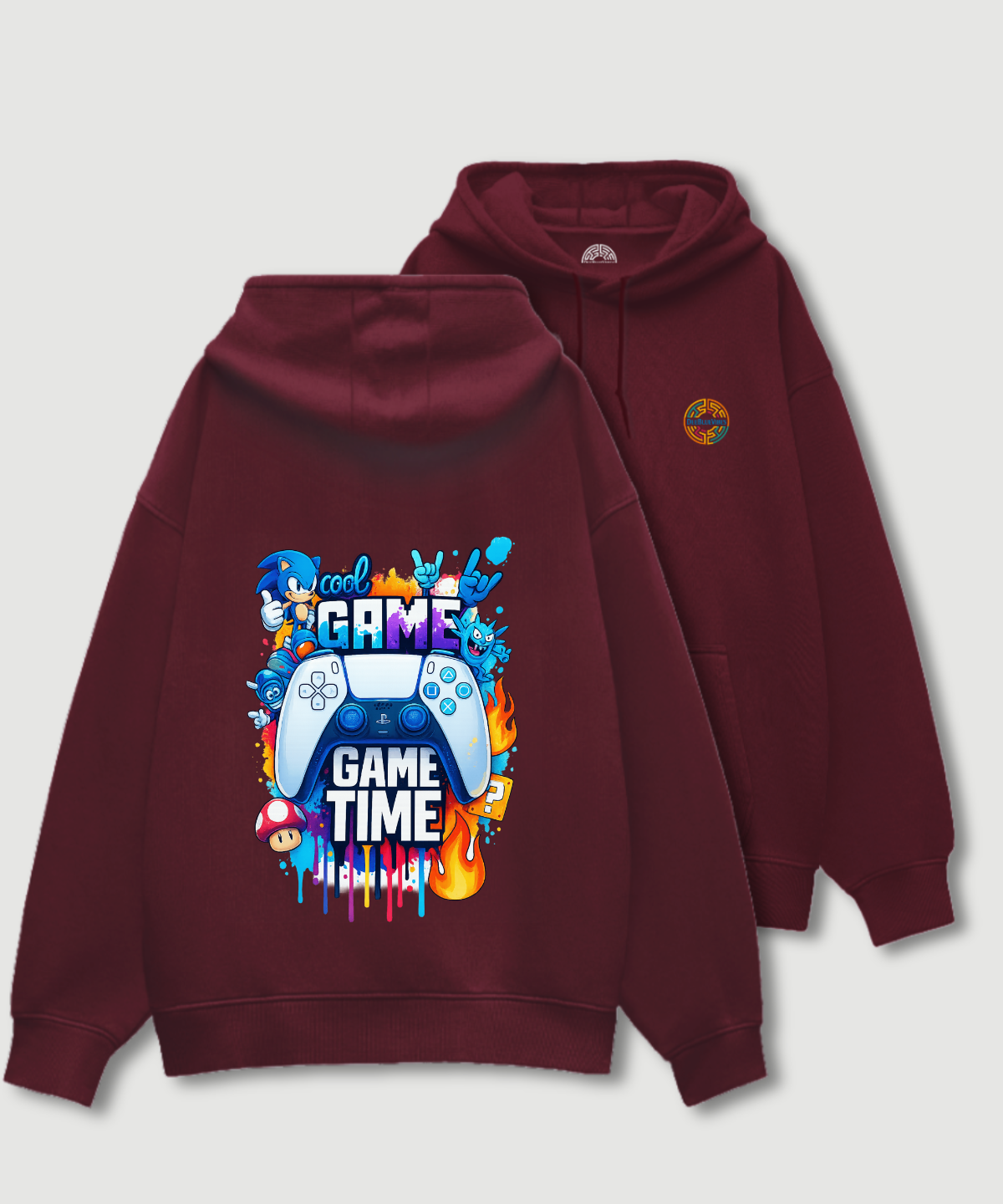 Gamer Timer - 400GSM Unisex Oversized Hoodie