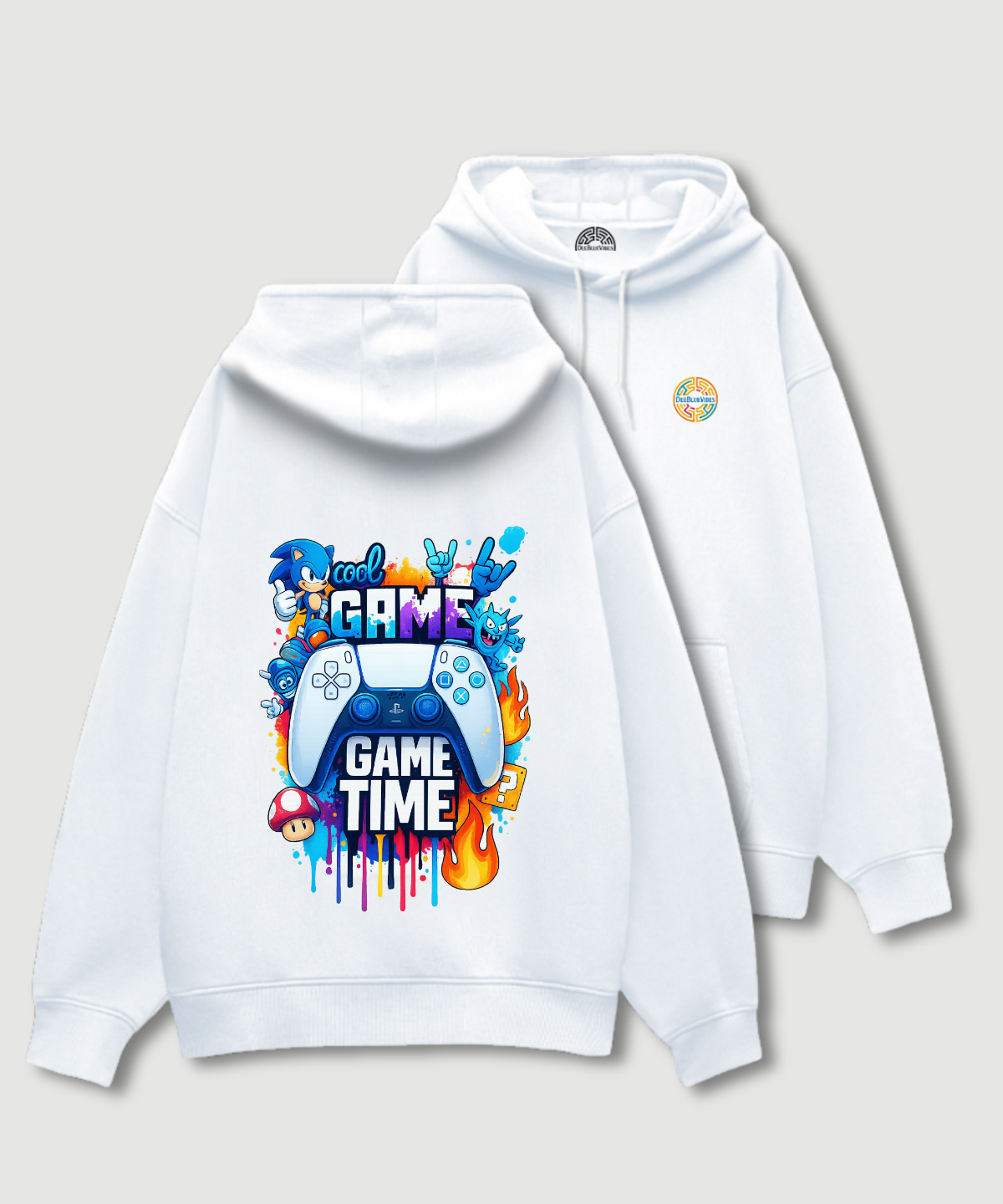 Gamer Timer - 400GSM Unisex Oversized Hoodie