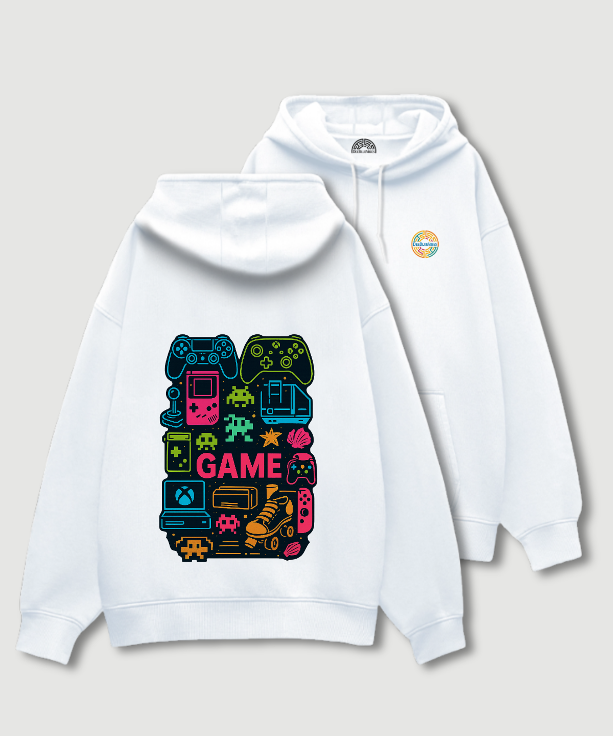 Gamer Vibe-400 GSM Unisex Oversized Hoodie