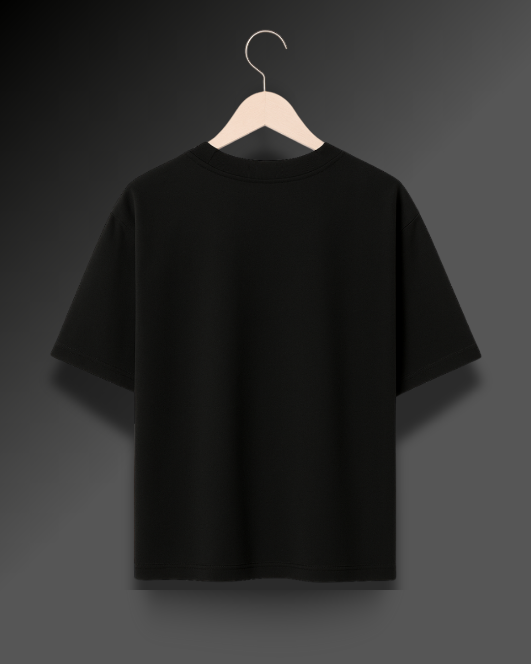 Unisex Plain Oversized Tee - 280GSM Premium Cotton