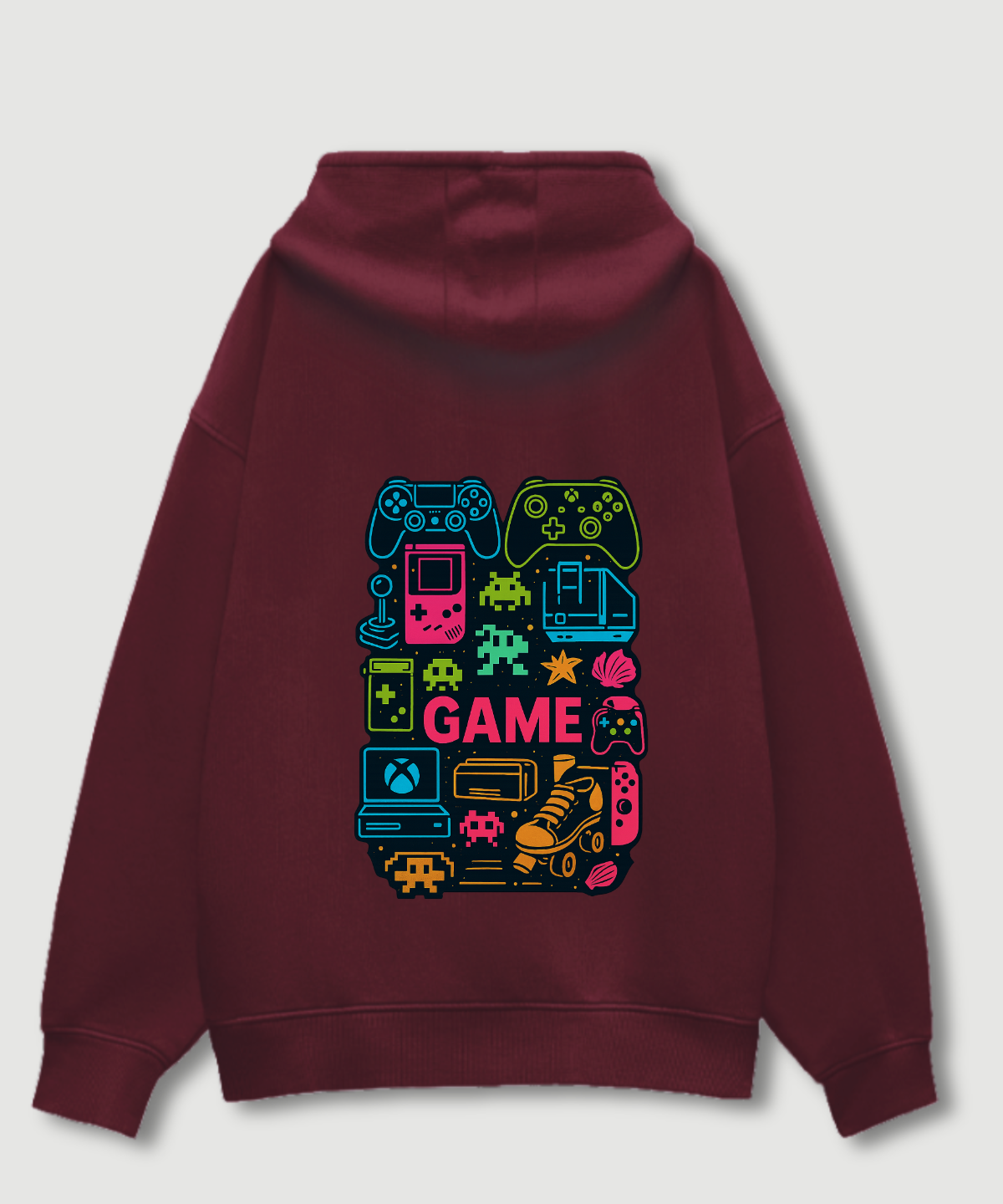 Gamer Vibe-400 GSM Unisex Oversized Hoodie