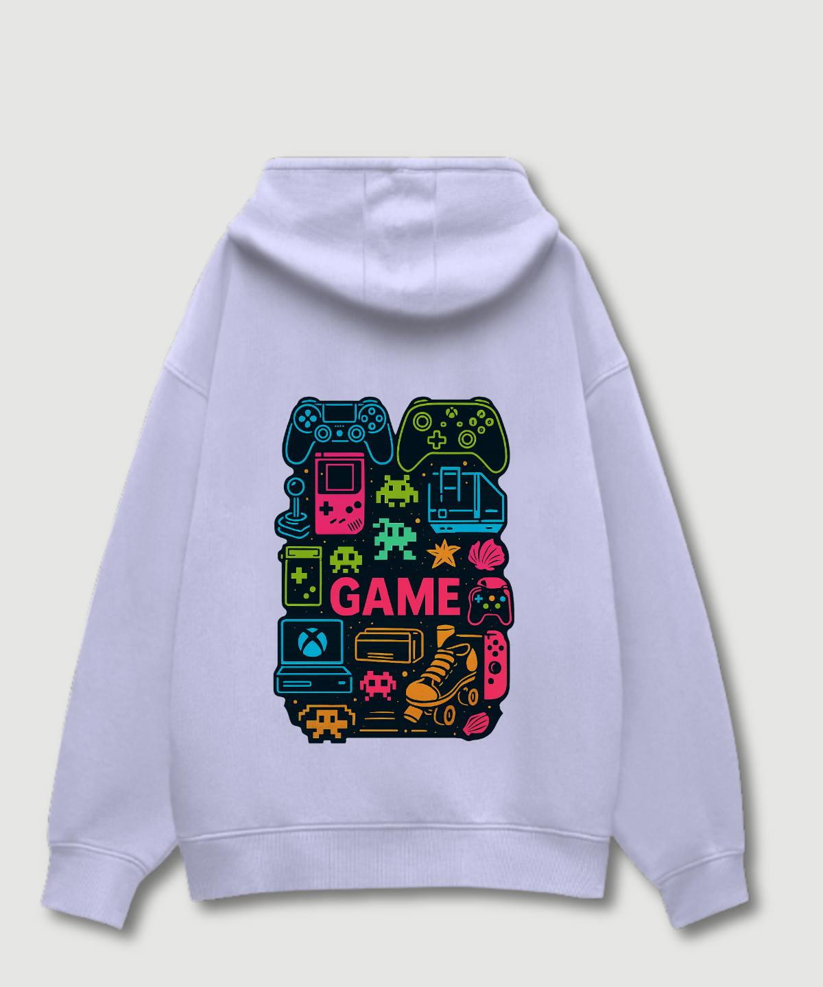Gamer Vibe-400 GSM Unisex Oversized Hoodie