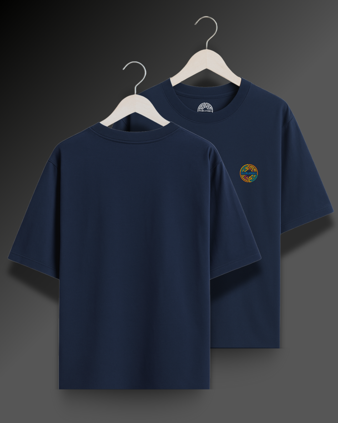 Unisex Plain Oversized Tee - 280GSM Premium Cotton